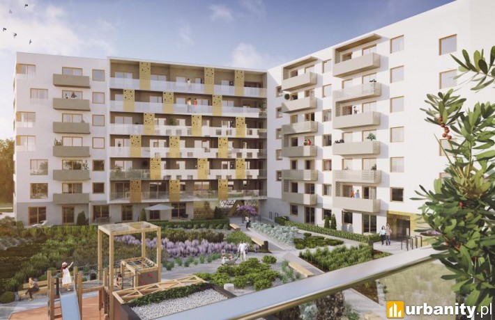 Projekt osiedla Nowy Gaj we Wrocławiu