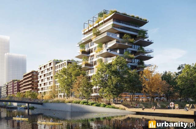 Port Praski z kolejnym projektem. Mieszkania, hala sportowa i zmiany na ulicach, wiz. materiały dewelopera