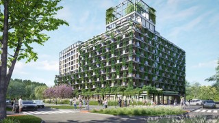 Pierwszy budynek z winnicą na dachu. W Katowicach powstaje unikalna inwestycja