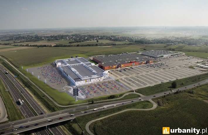 Silesia Outlet w Gliwicach - wizualizacja