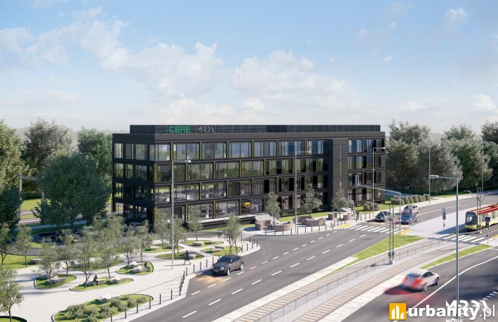 Projekt 4-kondygnacyjnego biurowca Słomińskiego Art Office