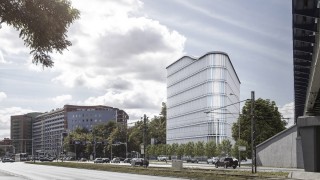 Rośnie we Wrocławiu biurowiec SQ Business Center