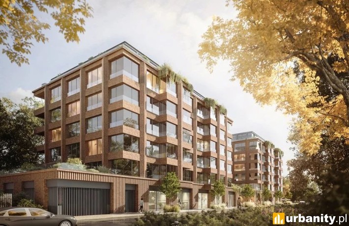 Projekt inwestycji T17 w Łodzi, wiz. materiały inwestora