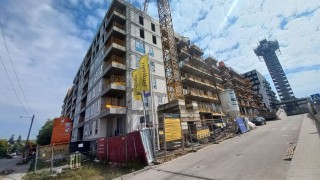 Wiecha na budowie II etapu osiedla Wieża Jeżyce, fot. materiały dewelopera