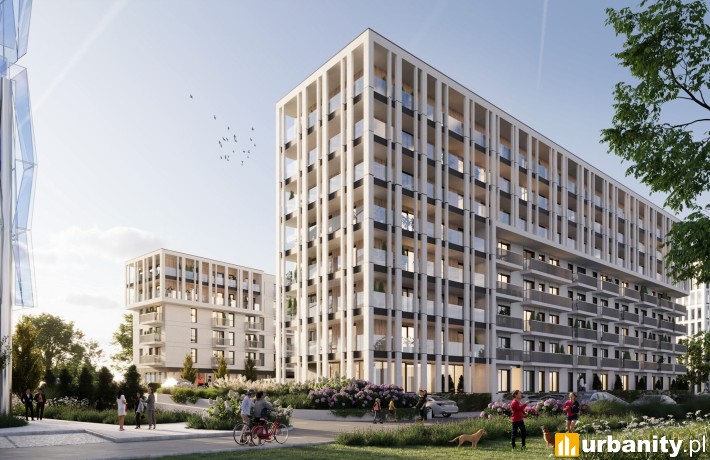 Apartamenty Grundmanna w Katowicach, wizualizacja, wiz. materiały dewelopera
