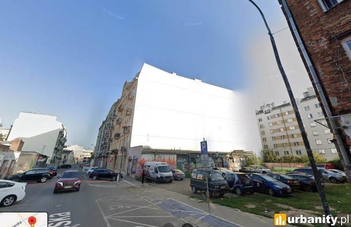 Zlicytowana działka przy ulicy Brzeskiej 16, fot. google street