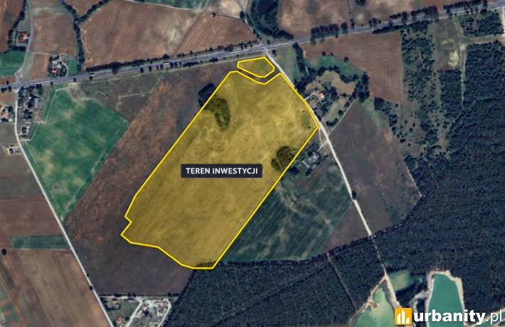 Lulkowo na logistycznej mapie Dino. Jest pozwolenie dla nowego obiektu, fot. Google Maps