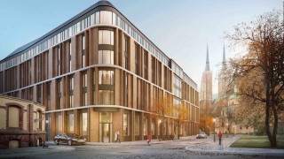 Hotel The Bridge powstaje na wrocławskim Ostrowie Tumskim