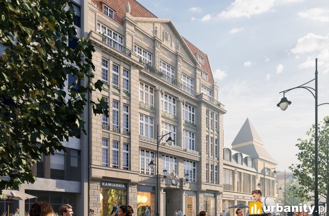 Remont Kamienicy Siemensa w Łodzi, wizualizacja, wiz. materiały inwestora