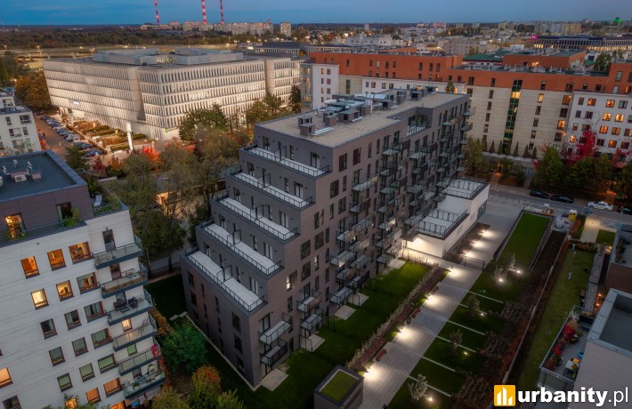 Gotowa inwestycja Kierbedzia 4 na Mokotowie, fot. Eiffage Immobiler Polska