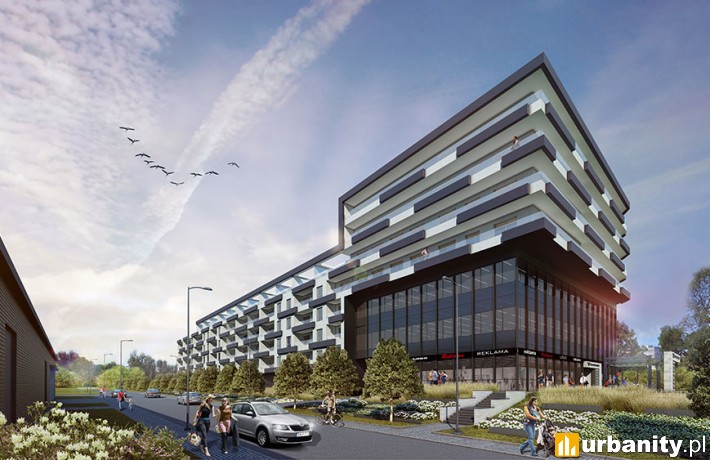 Projekt osiedla Login City we Wrocławiu