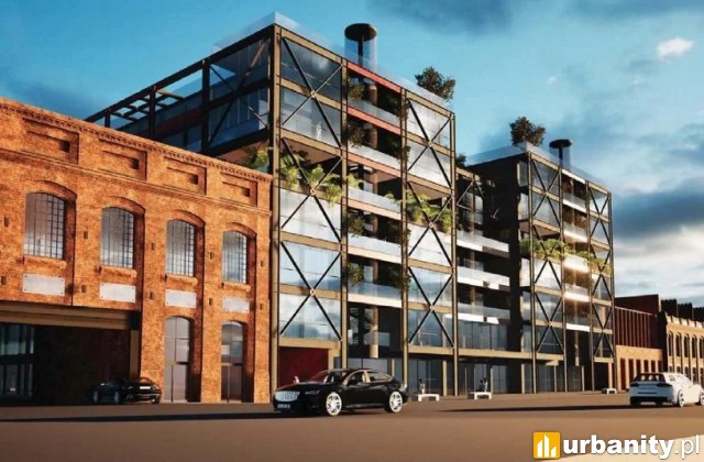 Pierwotna koncepcja inwestycji Nova Piotrkowska, wiz. materiały inwestora