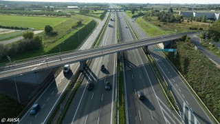 Poznańska obwodnica autostradowa zyskała trzeci pas, fot. Strabag