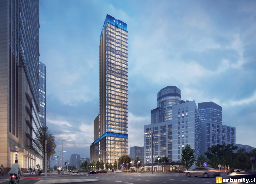 PKO Bank Polski wynajmuje wszystkie biura w 155-metrowym wieżowcu w centrum Warszawy