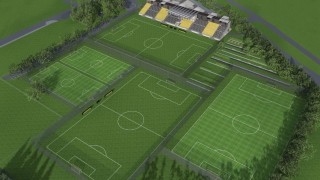 Koncepcja nowego stadionu Wieczystej Kraków, fot. materiały prasowe