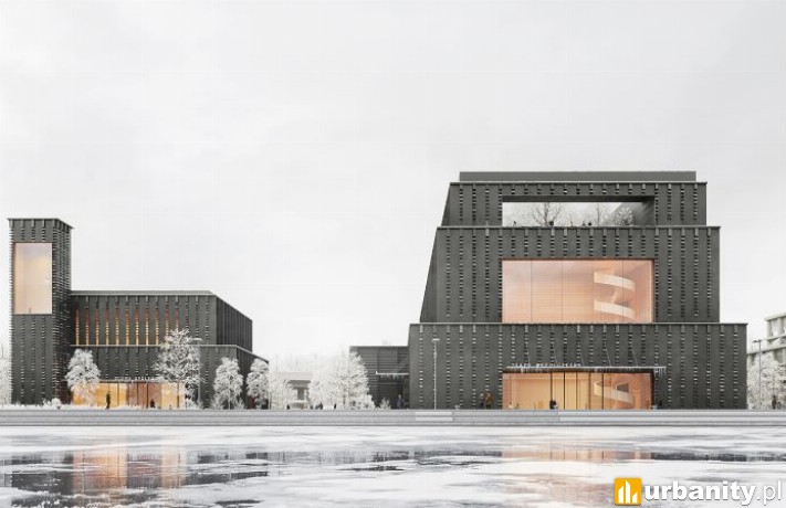 Koncepcja nowej siedziby Teatru Współczesnego w Szczecinie, wiz. SAAW Sp. z o.o.