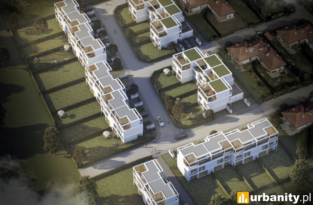 Projekt Osiedla Visla na Wilanowie, wiz. materiały dewelopera