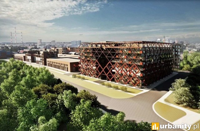 Koncepcja inwestycji Bioarma w Łodzi, wiz. materiały dewleopera