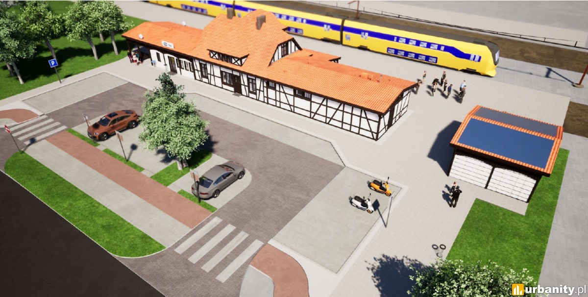 Historyczny dworzec w Helu zostanie przebudowany. Wkrótce ruszą pierwsze prace