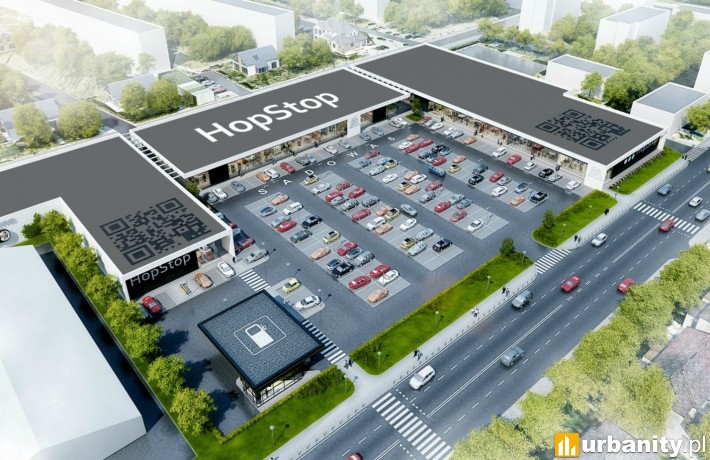 Projekt centrum HopStop w Zamościu