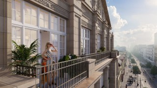 Remont Kamienicy Siemensa w Łodzi, wizualizacja, wiz. materiały inwestora