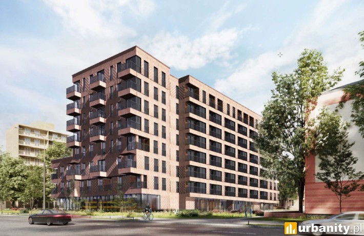 Projekt inwestycji przy Karolkowej 53 na Woli, wiz. materiały dewelopera