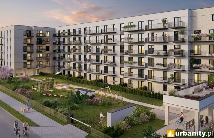 Murapol Piastów LifePark, projekt inwestycji, wiz. materiały dewelopera