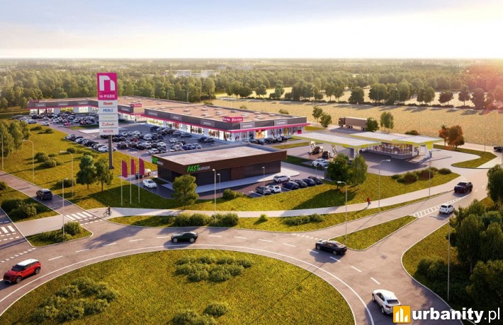 Projekt parku handlowego N-Park w Gorzowie Wielkopolskim