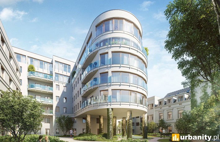 Noble Residence w Krakowie - wizualizacja