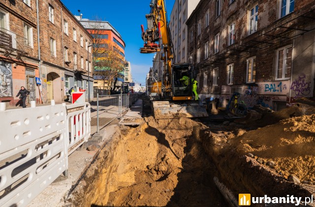 Tak obecnie wygląda ulica Okrzei, fot. okrzei.waw.pl