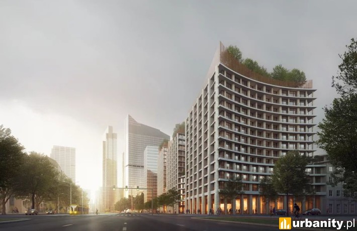 Koncepcja zagospodarowania terenu dawnej Polfy w centrum Warszawy, fot. materiały dewelopera
