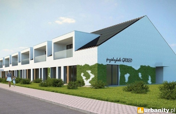 Nowe przedszkole i żłobek we Wrocławiu - wizualizacja