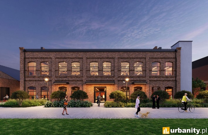 Soho HUB na Kamionku, wizualizacja, wiz. materiały inwestora