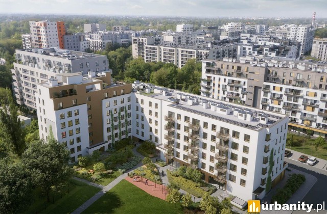 Projekt inwestycji Splot Wola na Odolanach, wiz. materiały dewelopera