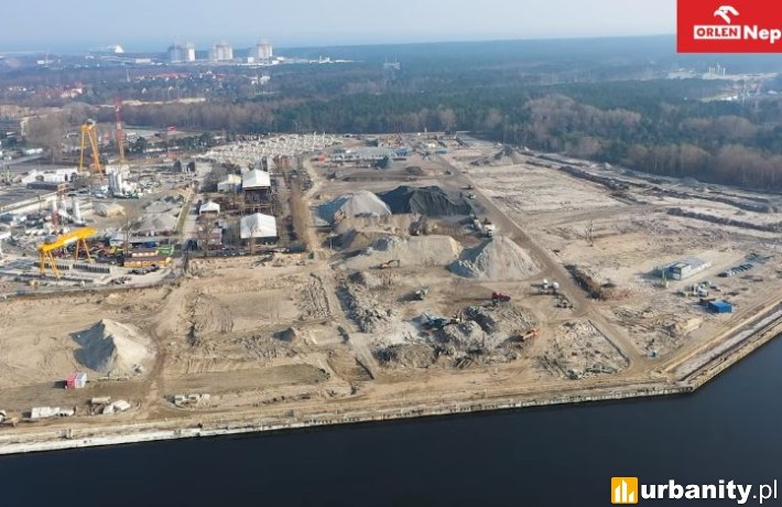 Budowa terminala instalacyjnego Morskiej Energetyki Wiatrowej w Świnoujściu, fot. Budimex
