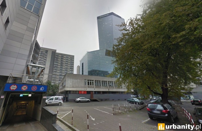Działka przy ulicy Twardej 16A w centrum Warszawy, fot. google maps