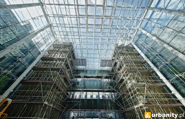 Przebudowa wnętrz wieżowca V Tower, fot. materiały prasowe