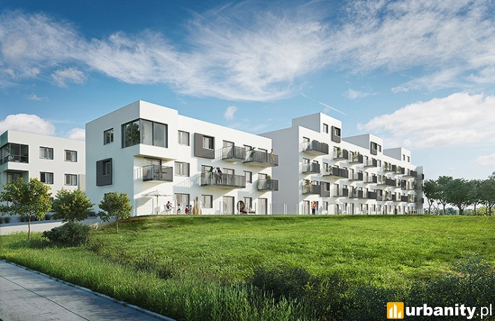 Projekt osiedla Young House przy Dożynkowej