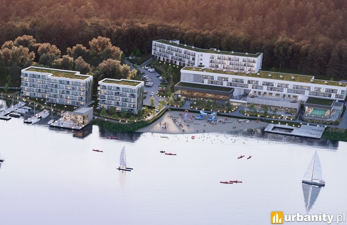 Aries Lago Park Hotel & Spa Mazury, wizualizacja, wiz. materiały inwestora