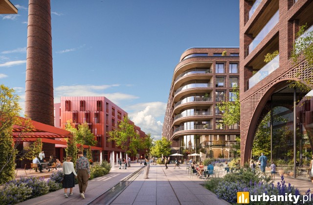 Browary Tarnowskie, wizualizacja. wiz. APA Wojciechowski Architekci