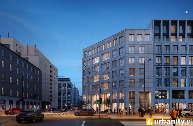 Chronos Apartamenty II na Woli, wizualizacja II etapu, wiz. materiały dewelopera