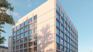 Hotel sieci Puro w centrum Warszawy, wizualizacja, wiz. materiały inwestora