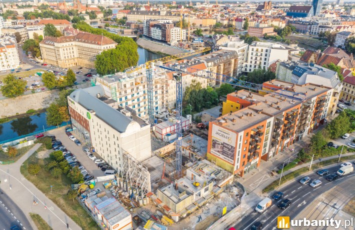 Zdjęcia z realizacji inwestycji przy Jagiełły 6 (fot. Bouygues Immobilier Polska)