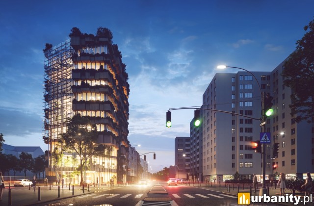 Koncepcja siedziby Lampa Łukasiewicza przy Żelaznej, wiz FAAB