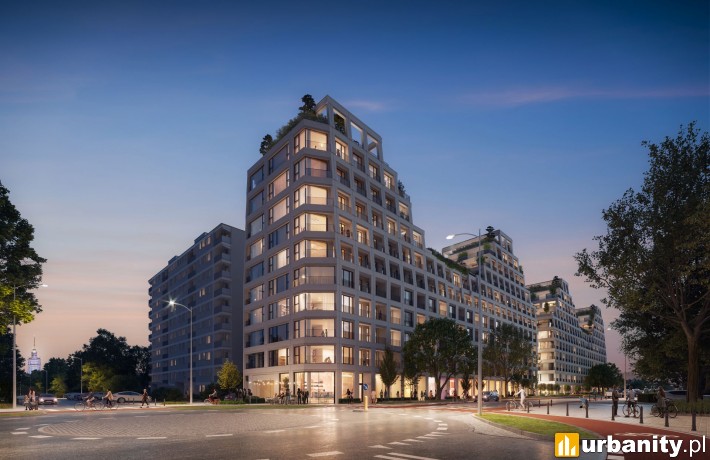 Murano w Warszawie, wiz. BBGK Architekci