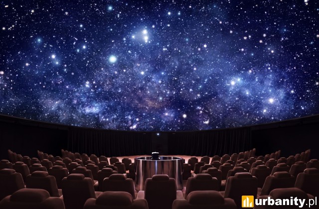 Powstanie Planetarium obok Cavatina Hall, wizualizacja, wiz. materiały inwestora