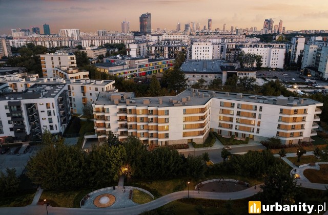 Gotowy I etap osiedla Sady Żoliborz, fot. materiały dewelopera