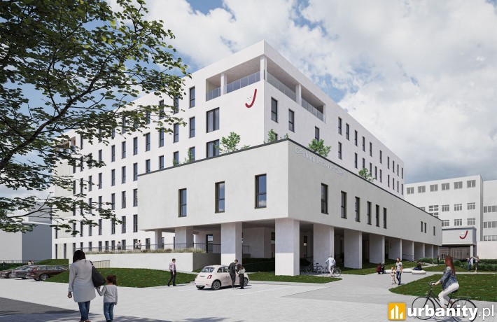 Nowy szpital pediatryczny przy Szpitalu Uniwersyteckim w Bydgoszczy, wiz. mat. inwestora