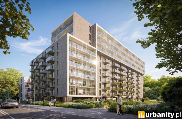 Trzemeska Prime Residence, wizualizacja osiedla, wiz. Robyg