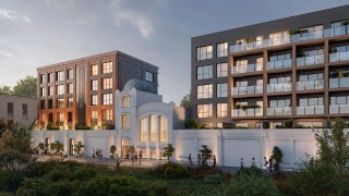 Koncepcja inwestycji przy Wierzbowej w Łodzi, wiz. materiały inwestora